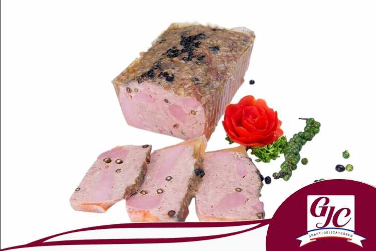 Duck Terrine with green pepper