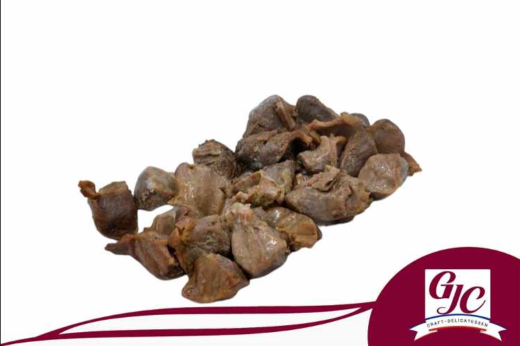 Preserved duck gizzards