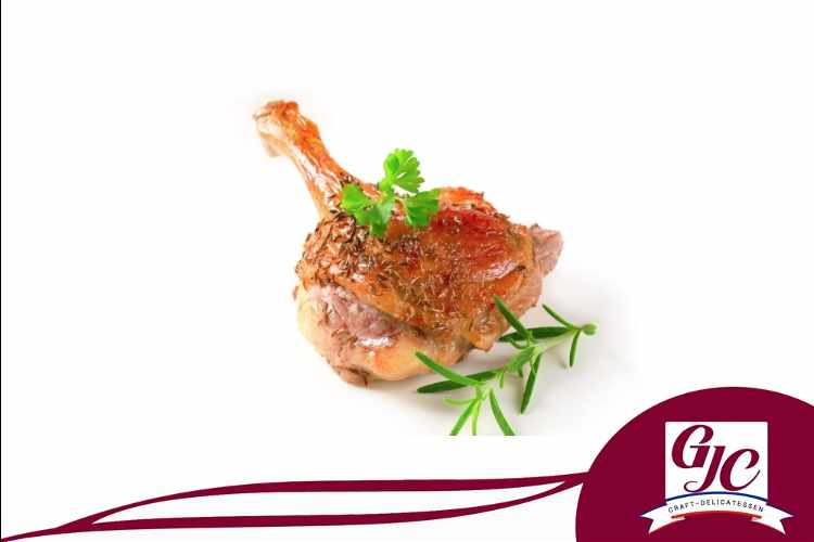 Preserved duck leg