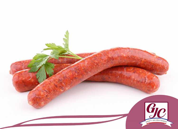Merguez sausage beef & Lamb collagen 7''