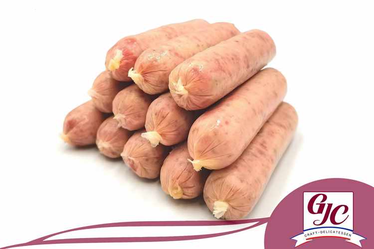Pork Chipolata with Emmental 7''