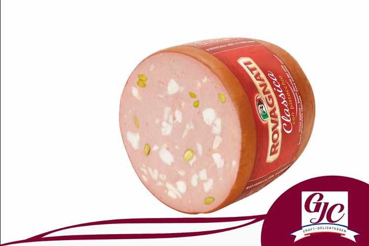 Mortadella with Pistachio (sliced)