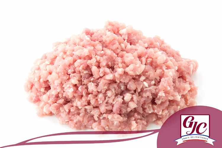 Ground pork