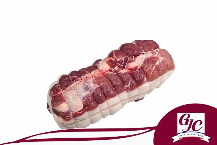 Raw roast pork neck